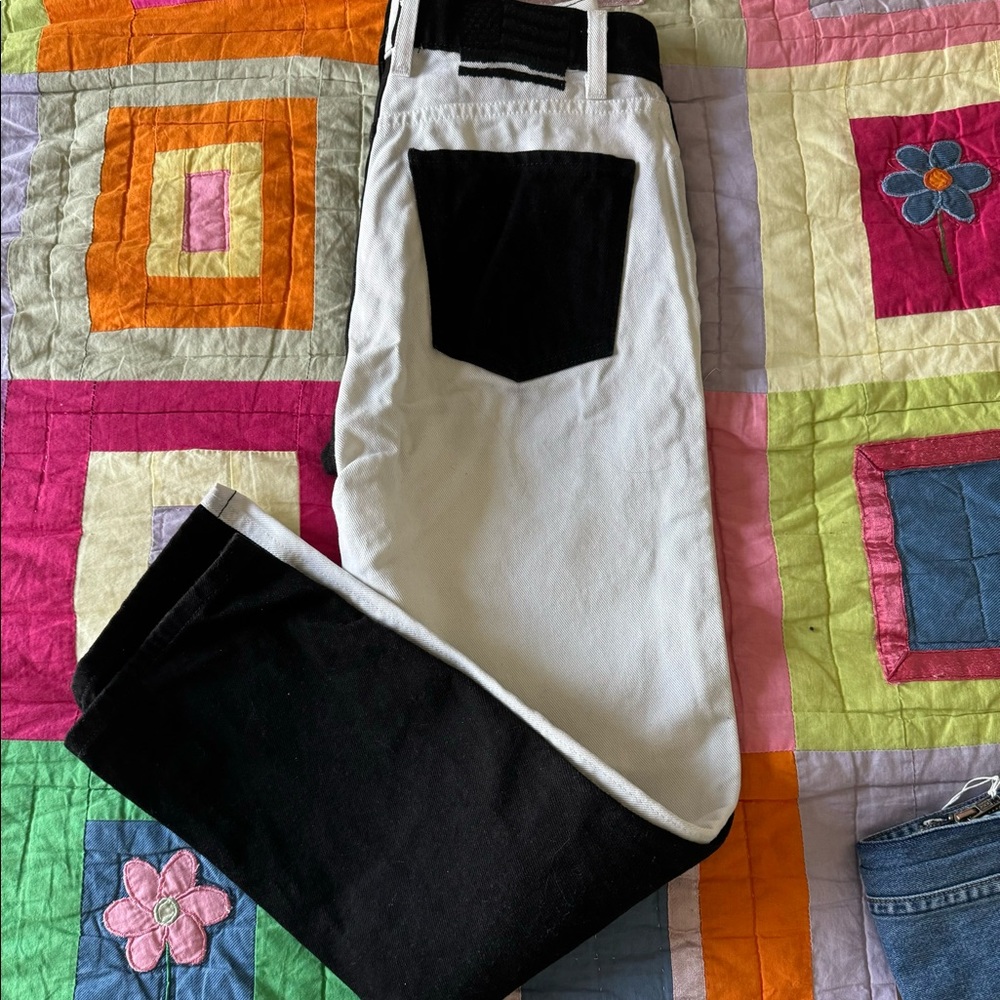 REVICE two-tone black and white Dream Fit